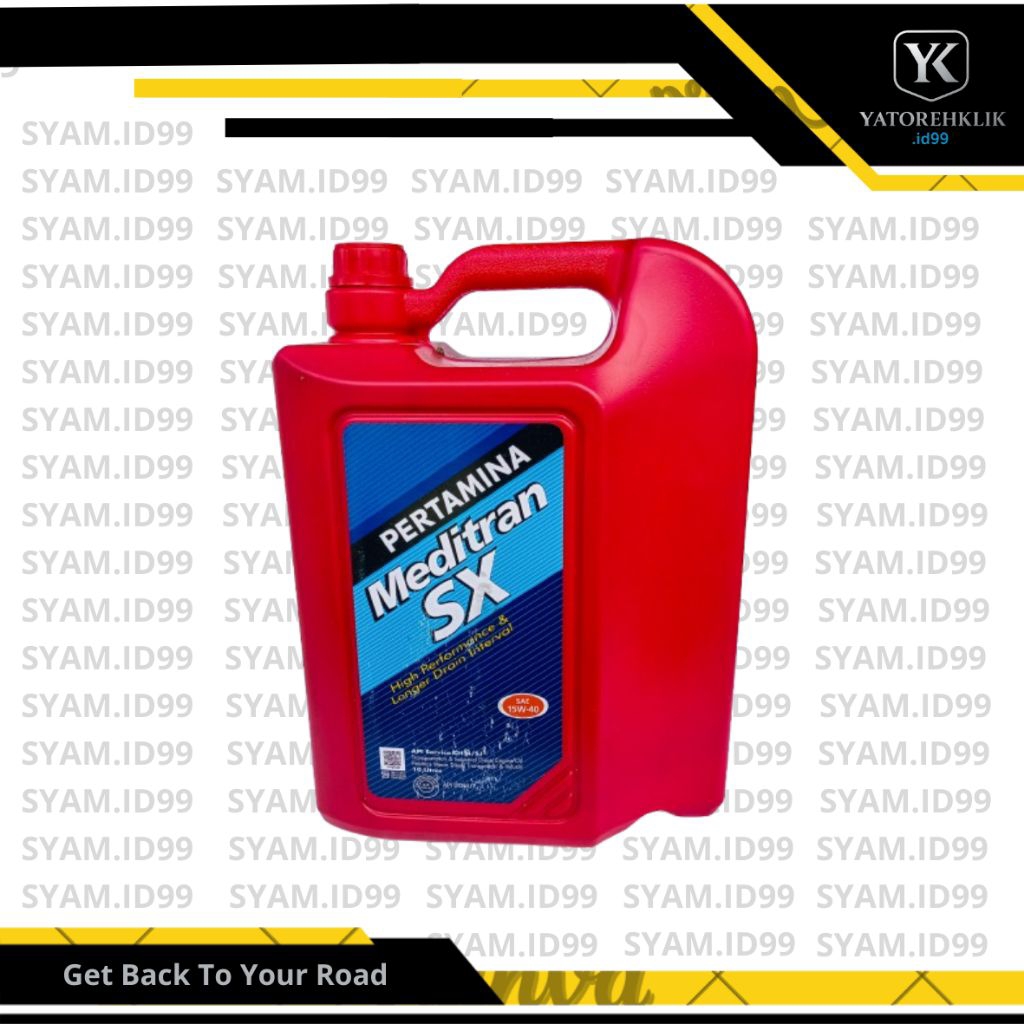 Oli Diesel Pertamina Meditran SX 15W-40 10 Liter Original | Oli Mesin Diesel Truk Bus Pick Up