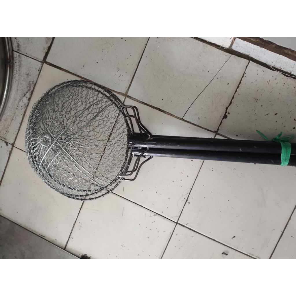 Serok anyam kawat/ serok ram kawat ukuran 30cm,35cm,40cm