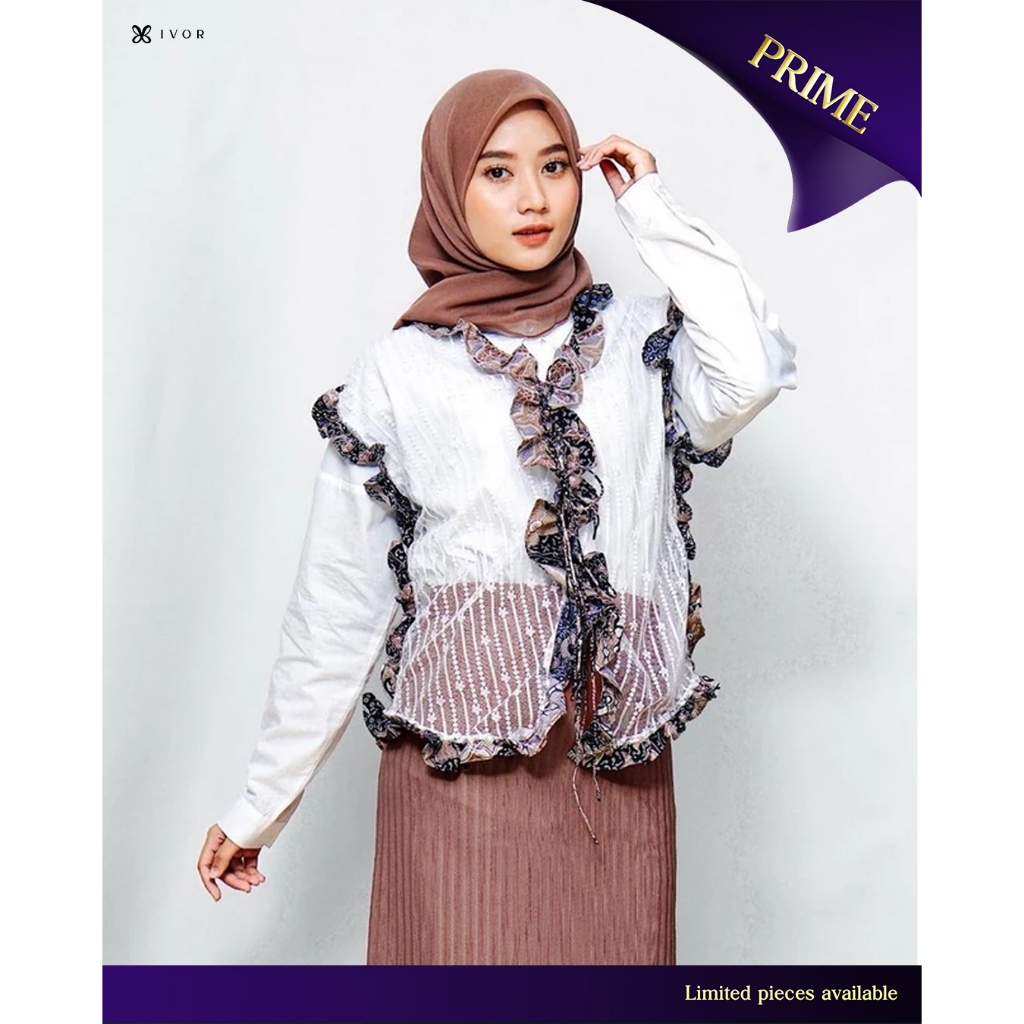 IVOR Vest Batik Slimfit Wanita