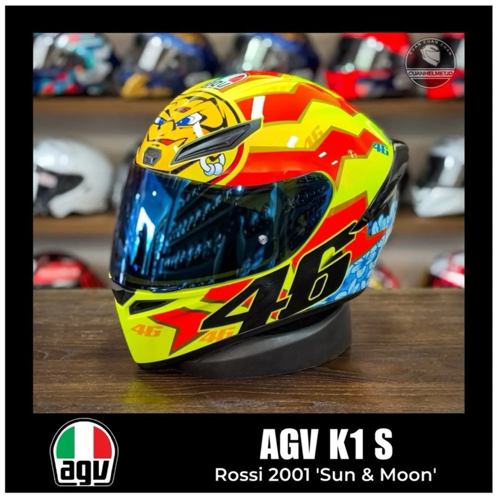 AGV K1 S Rossi 2001 'Sun & Moon'