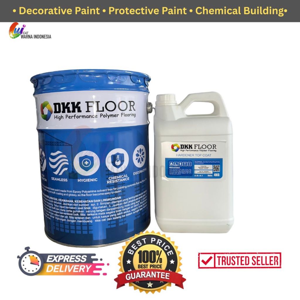 Cat Lantai Epoxy Floor Biru MBG 20 Kg
