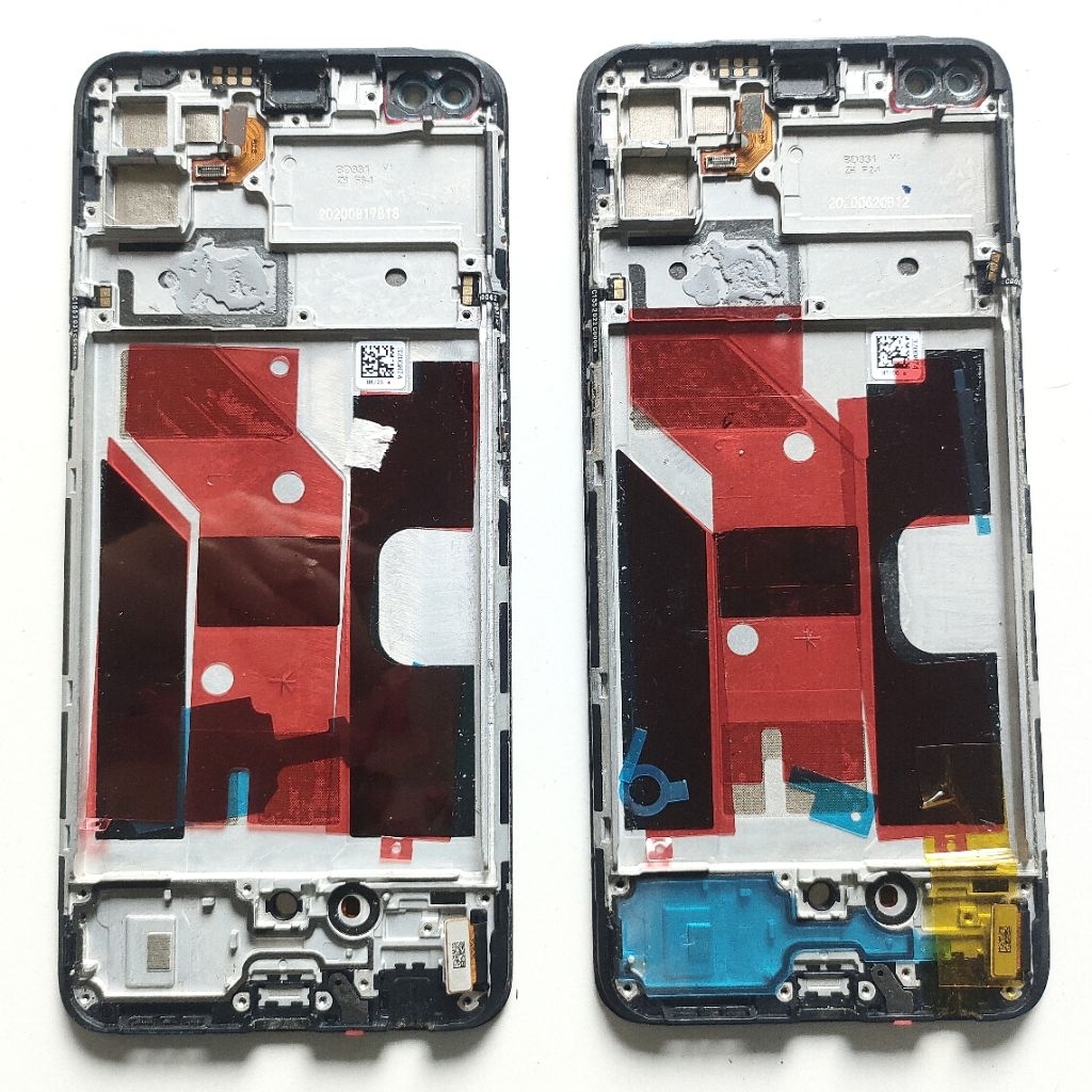 FRAME PAPAN LCD LENGKAP TOMBOL OPPO RENO 4 4G/4F/4 LITE ORIGINAL COPOTAN