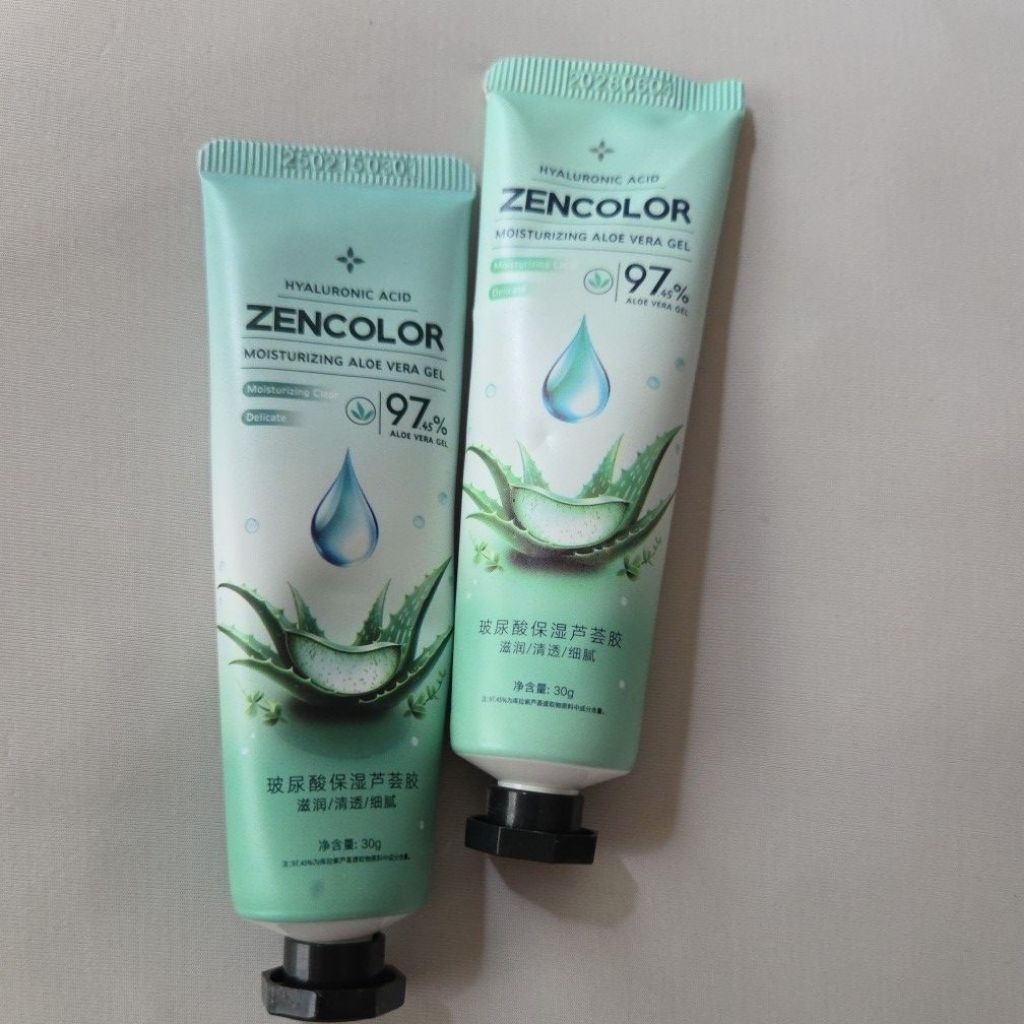 HBESTY Aloevera gel Lidah buaya gel untuk wajah Aloe  vera moisturizer melembabkan