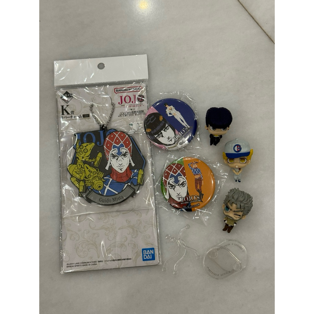 Jojo Bizzare Adventure Merch Original Japan Gasha Gashapon Gacha Gachapon Keychain Akrilik Acrylic G
