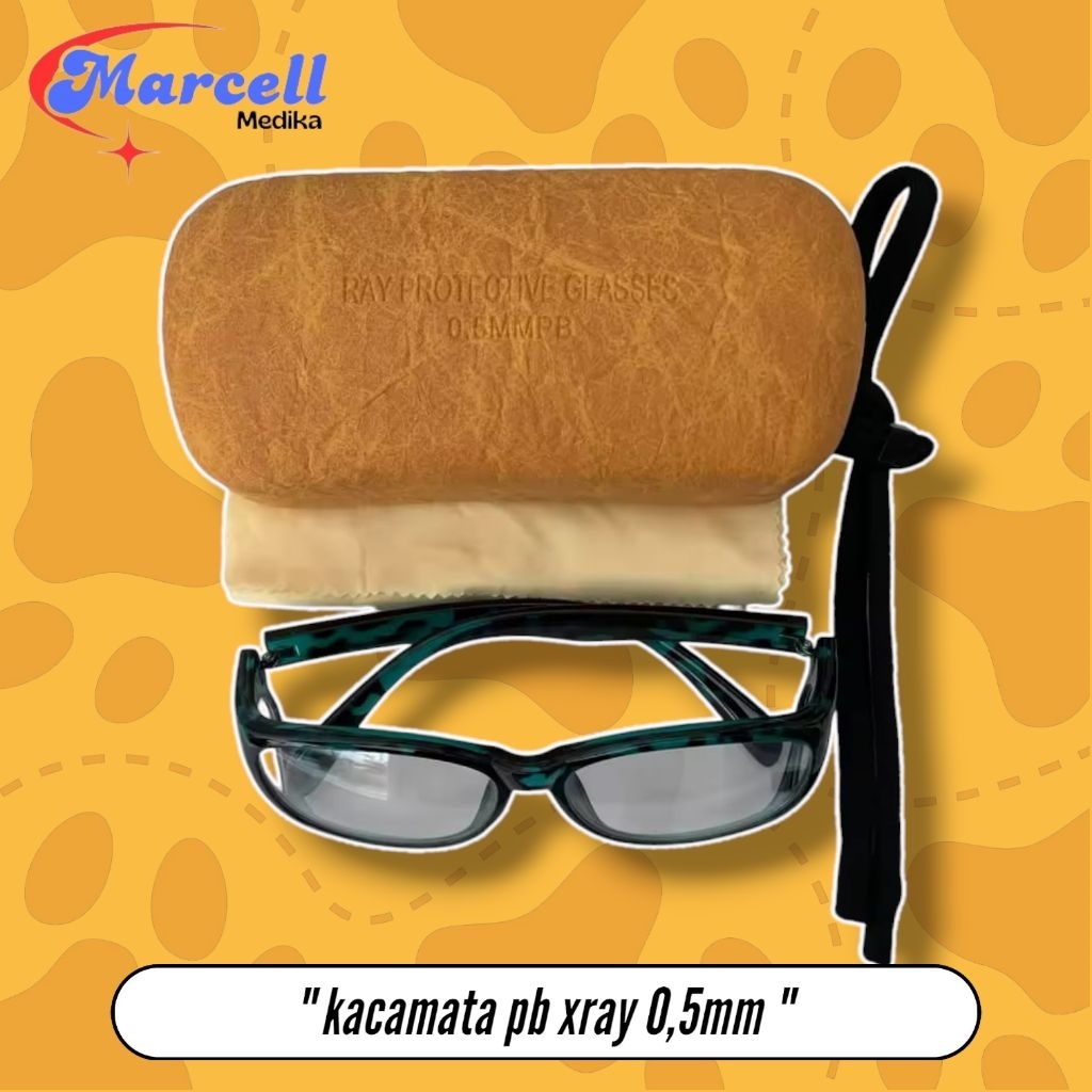 KACAMATA PB PROTECTIVE XRAY 0,5mm / KACAMATA PB PELINDUNG SINAR XRAY 0,5