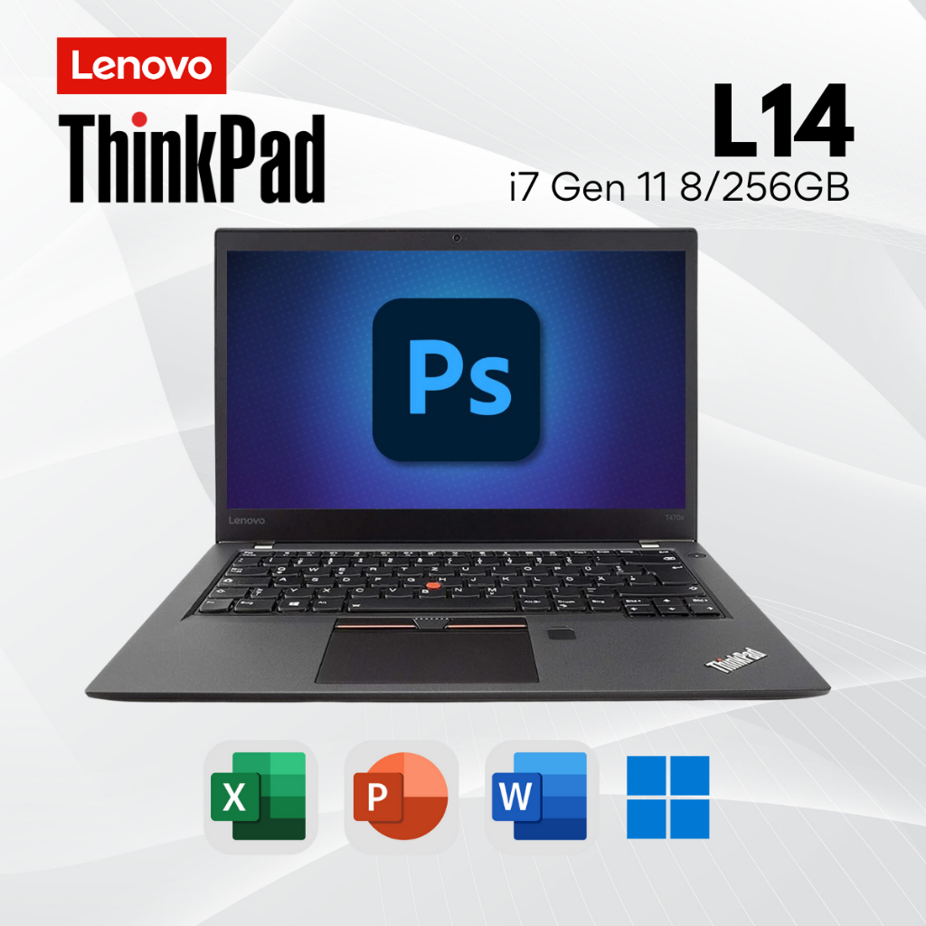 Laptop Lenovo Thinkpad L14 / Thinkpad L15 G1 G2 Ryzen 5 4500U Ram 8GB SSD 256GB Layar 14 inch