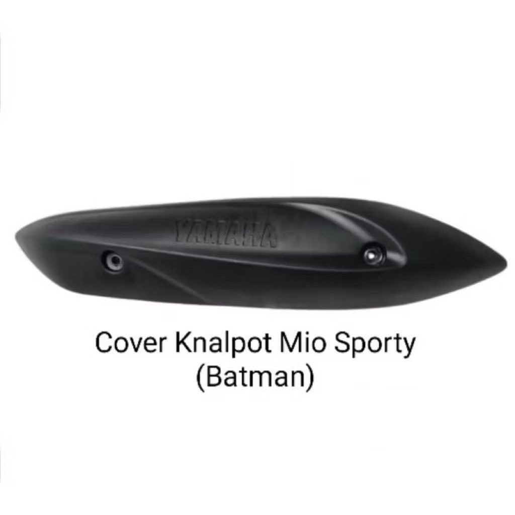 Cover Tutup Tameng Knalpot Yamaha Mio Sporty Mio smile Mio Lama Pelindung Knalpot Mio Sporty Batman 