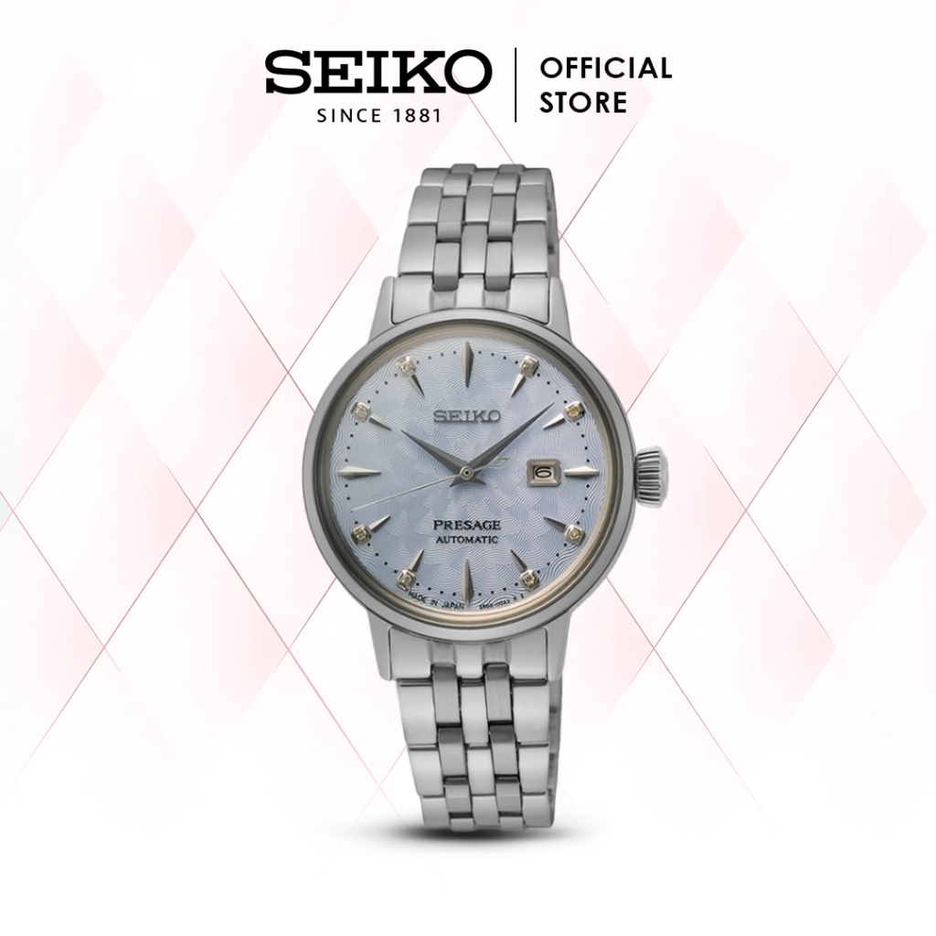Jam Tangan Wanita Seiko Presage SRE007 SRE007J1 Stainless Original
