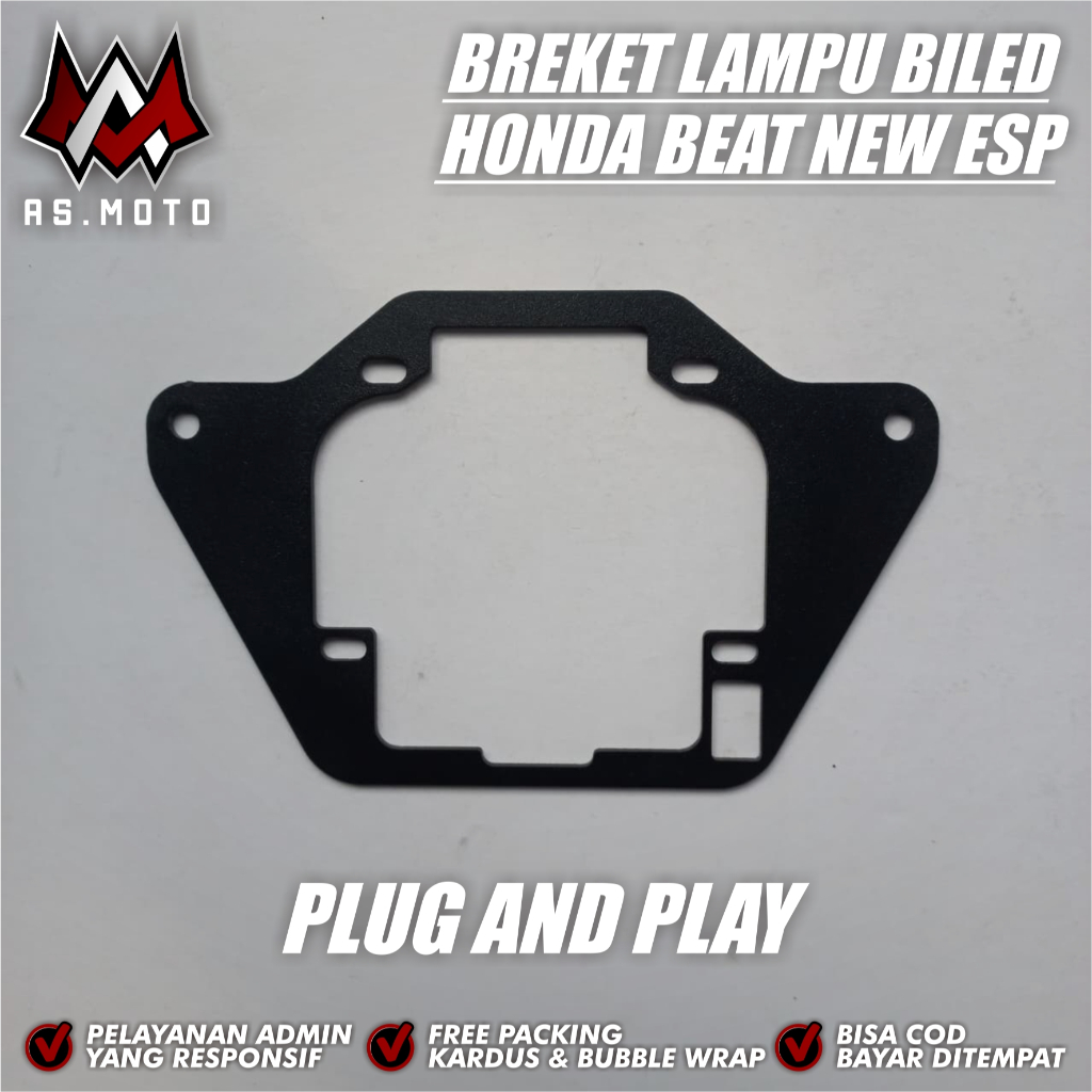Breket lampu biled 2.5inch Honda Beat Esp 2018-2019