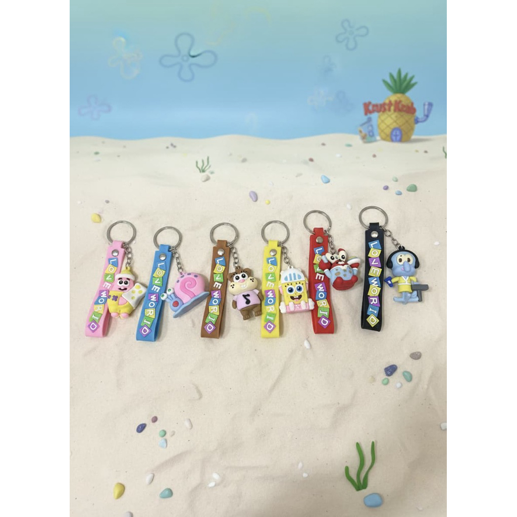Gantungan Kunci Karakter Spongebob