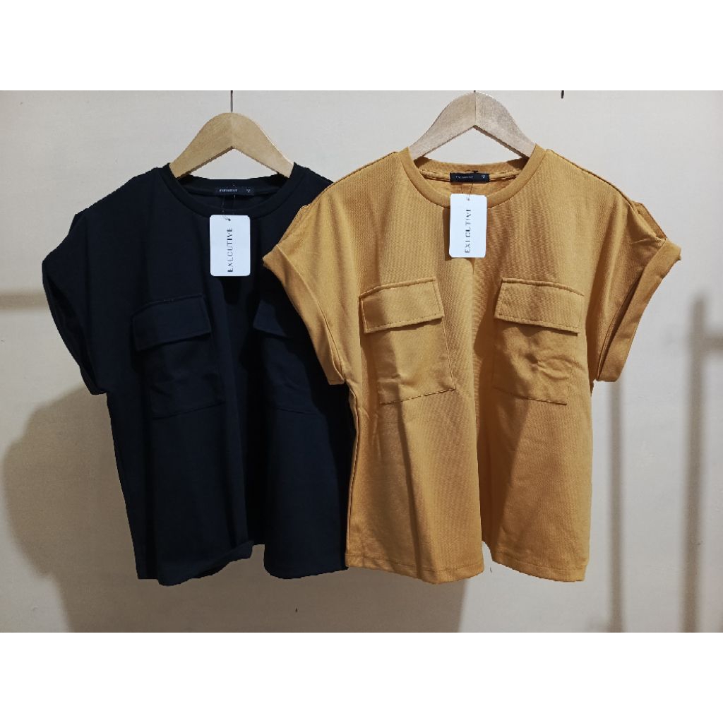EXECUTIVE ATASAN KAOS WANITA LENGAN PENDEK ORIGINAL