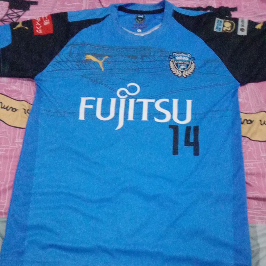 jersey kawasaki frontale nns kengo nakamura #14 size L produksi jelata jogja