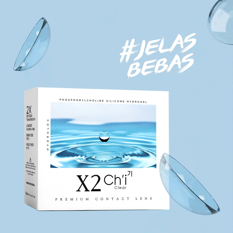 X2 CHI Clear Softlens ( Softlens Bening )