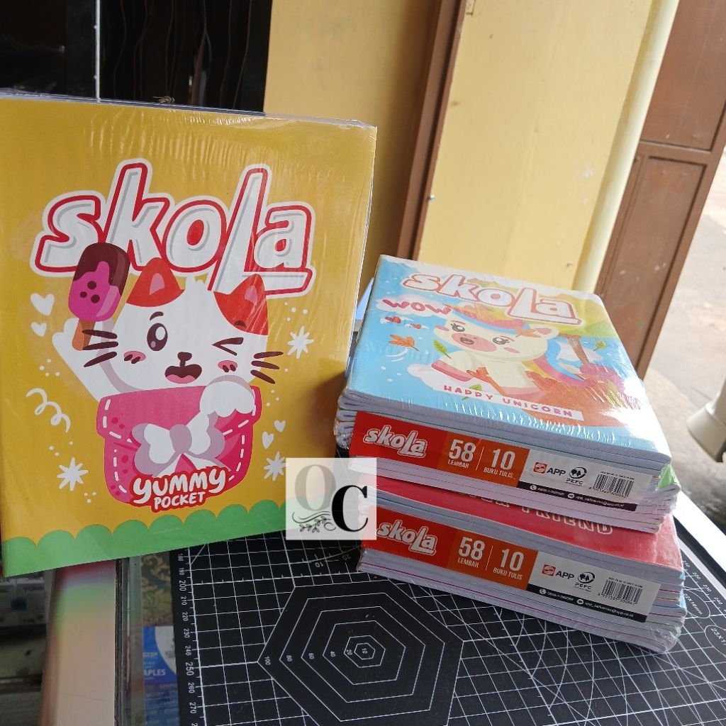 Buku Tulis Skola 58 Lembar 1pak