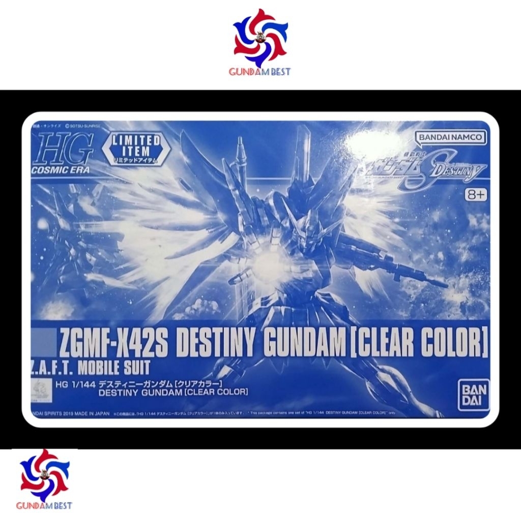 Gundam HG Destiny Clear Colour