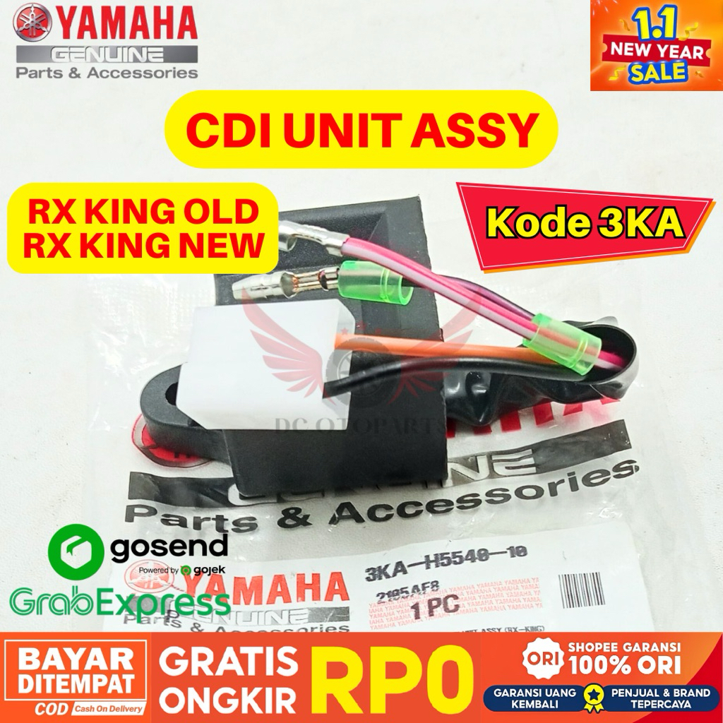 3KA CDI UNIT ASSY RX KING ORIGINAL YAMAHA GENUINE PARTS, CDI ORIGINAL RX Z, CDI RX K, CDI RX SPECIAL