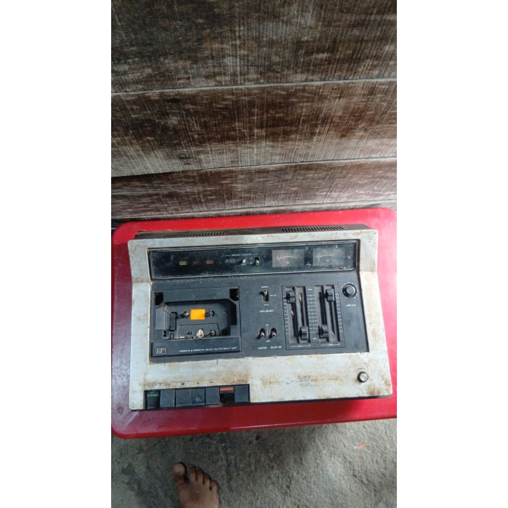 tape recorder 195rb jadul antik kuno lawas vintage display  mati