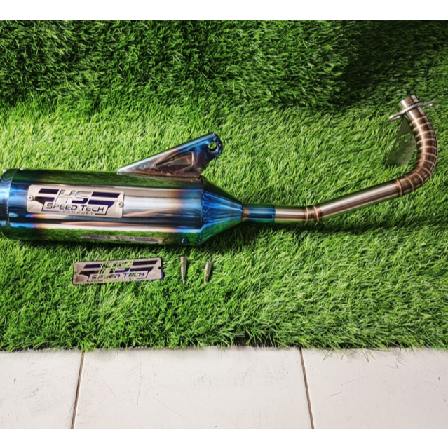 Knalpot Standar Racing Harian Blue Moon Beat Series