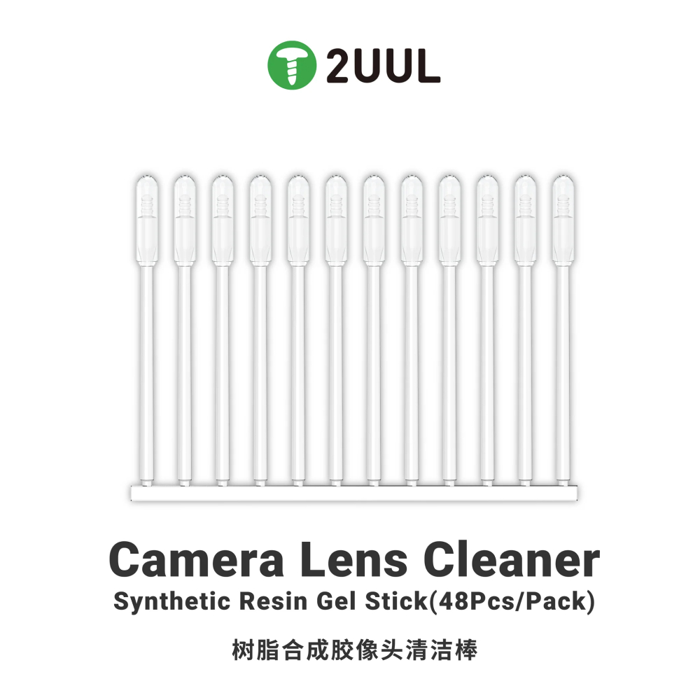 Gel Pembersih Camera 2UUL CL21 Camera Lens Cleaner Synthetic Resin Gel Stick Type 48PCS