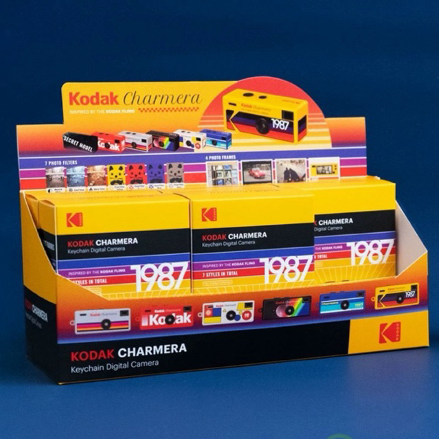 [PO] 1 Set Kodak Charmera Camera Keychain / Kodak Charm Camera / Gantungan Kamera Kodak / Koleksi Fi