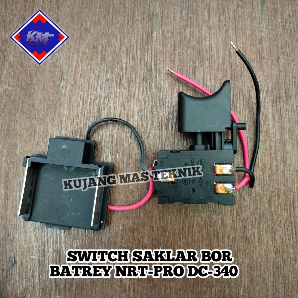 SWITCH SAKLAR DC340 MESIN BOR BATREY NRT-PRO DC-340 SAKLAR DC340 NRT-PRO