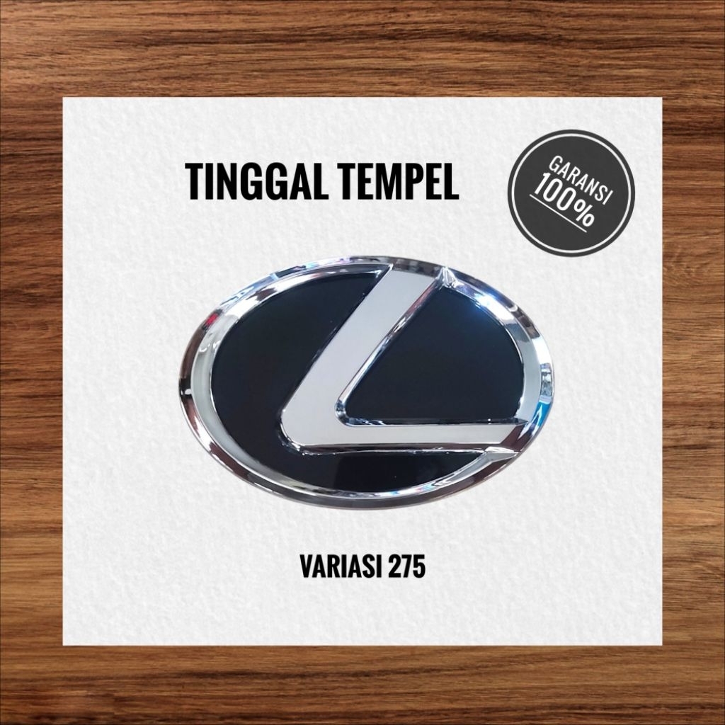 emblem logo Lexus / logo mobil Lexus / emblem mobil Lexus / logo Lexus universal / logo Lexus hitam