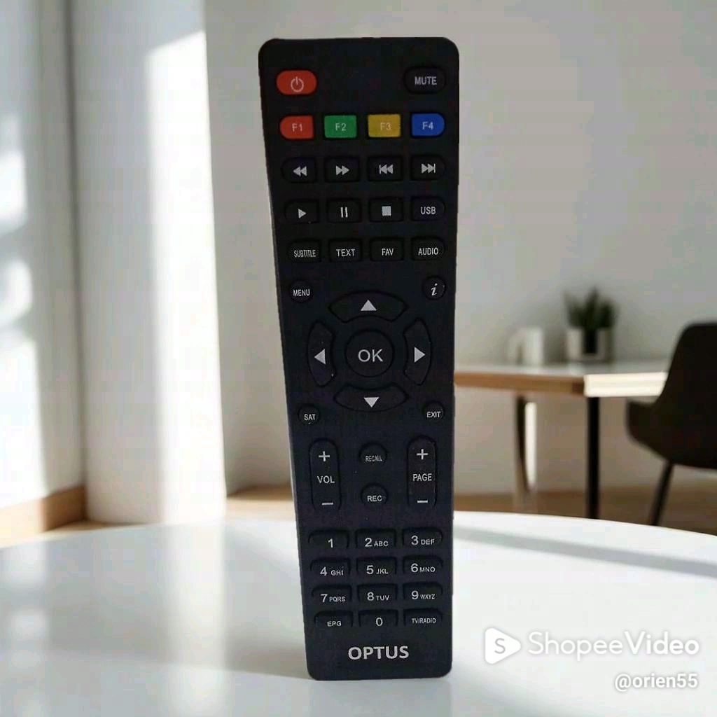 Remot Remote Receiver OPTUS OPTUS langsung pakai tanpa setting