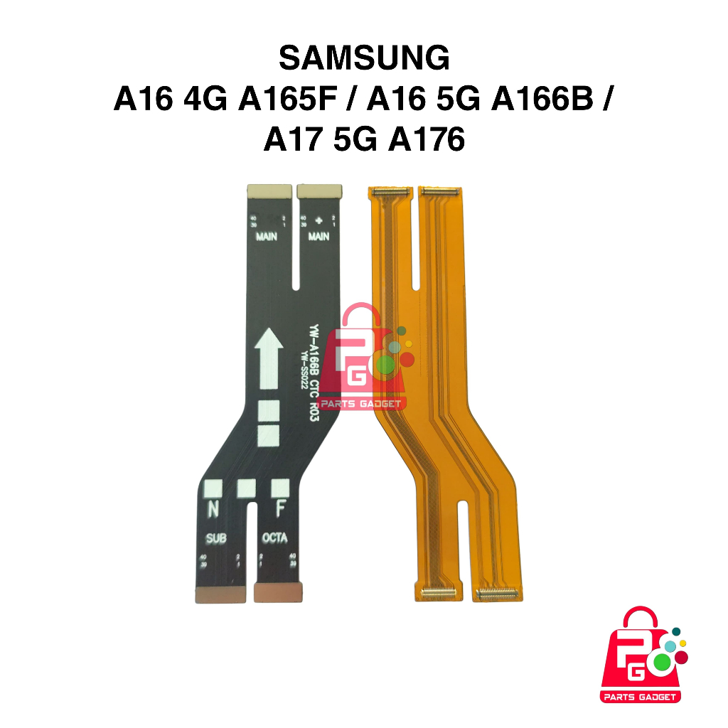 Evergreeeen Flexible Mainboard Samsung A16 4G 5G A17 5G Flexi Penghubung Board Mesin