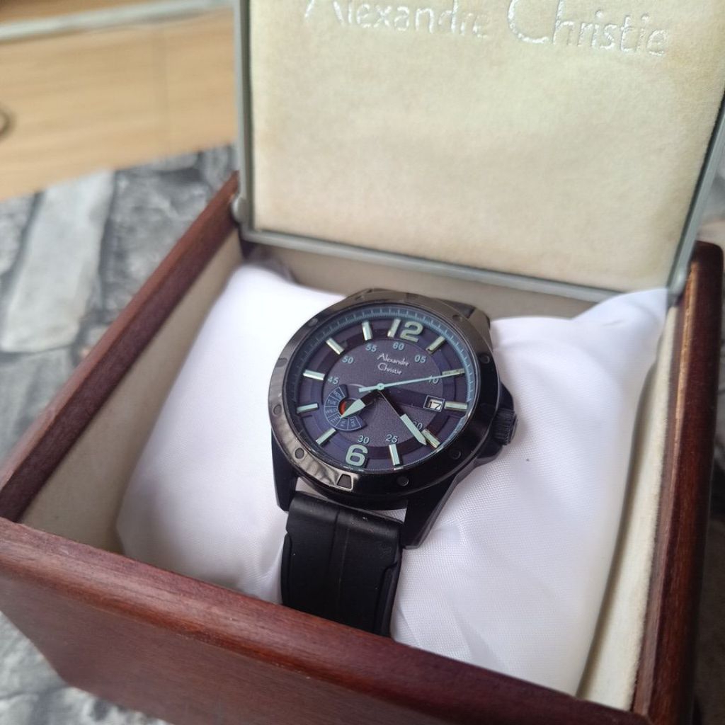 Alexander Christie 6536ME original second lengkap box, no minus siap pakai