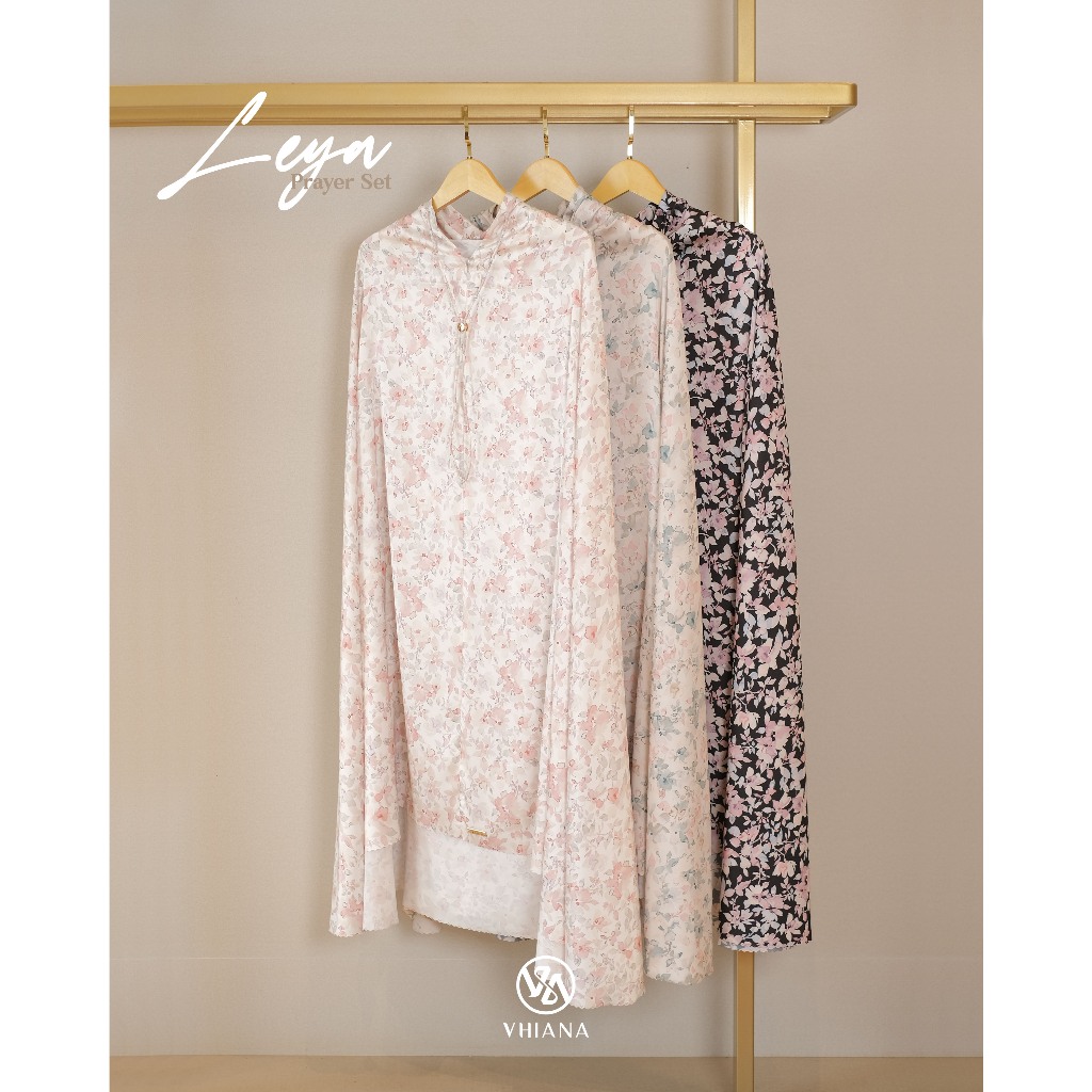 Leya Prayer set By Vhiana/Mukena Idul Fitri 2025 / Mukena Silk Premium