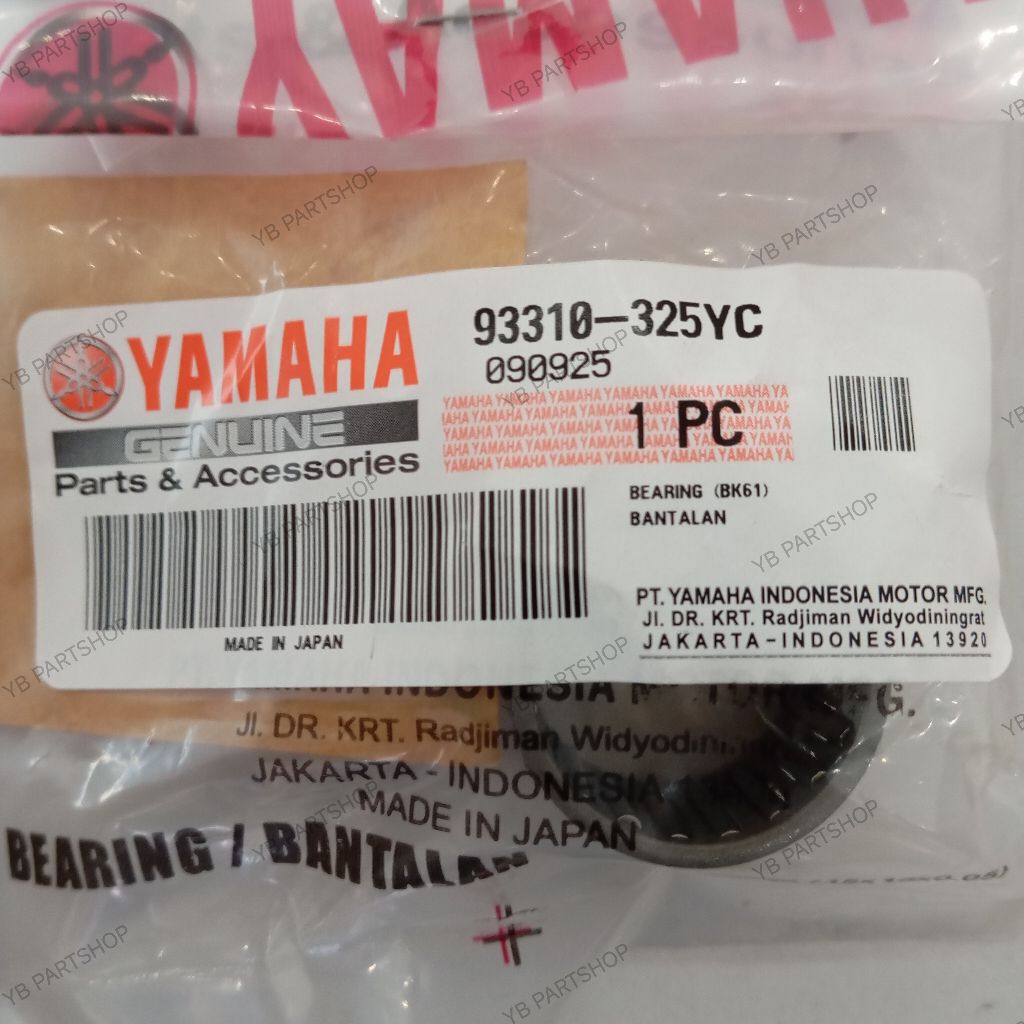 BEARING (BK61) / BEARING WHEEL STARTER / LAHER BAMBU GEAR GIR GIGI STATER - R15 V3 / R15 M / VIXION 