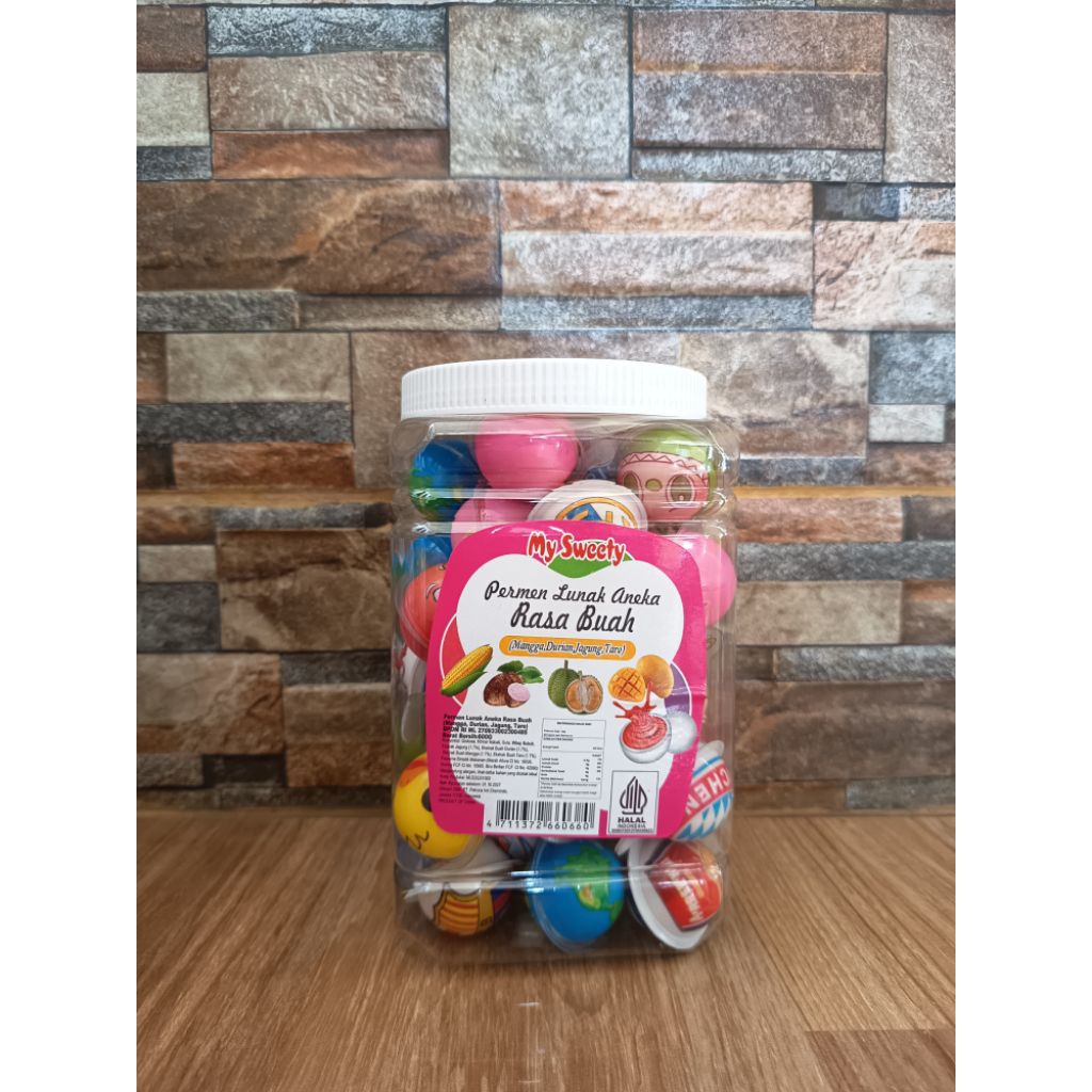 permen lunak VIRAL MY SWEETY 1 TOPLES ISI 50