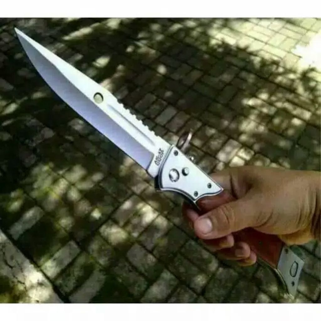 pisau dapur pisau koki super tajam bisa dilipat