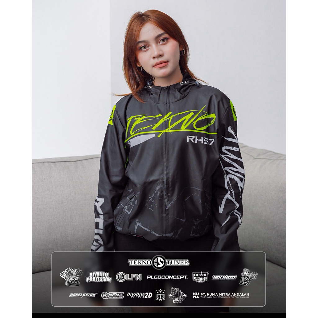 Special Edition Jaket Parasut Tekno Tuner HS 2026 | Original Product RH57 | Jaket Pria Wanita