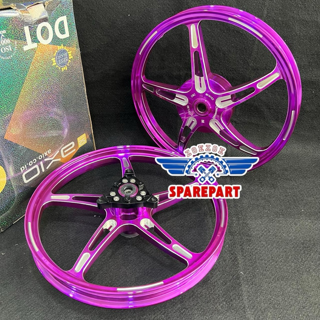 Velg Axio Bintang Laut  AEROX ALL NEW / AEROX OLD Tromol 160-160 Ring 17 Velg Axio Bintang Laut NMAX