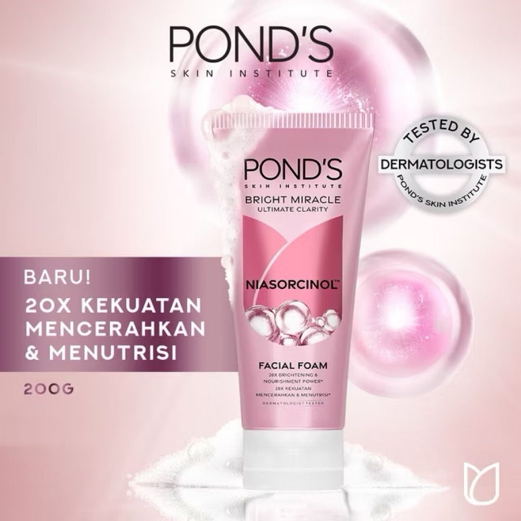 araloka~Ponds Bright Miracle Facial Wash | Sabun Cuci Muka Ponds
