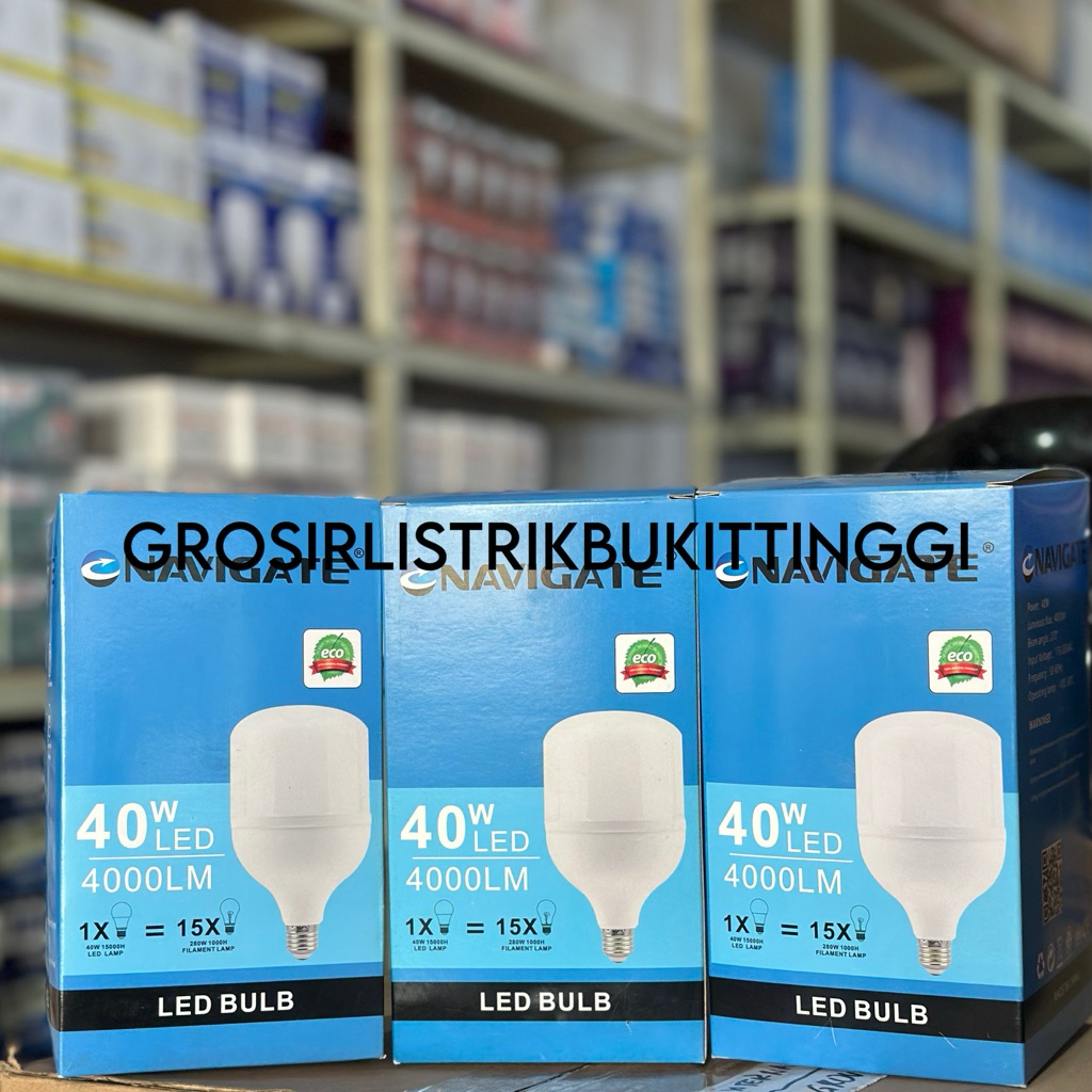 BOHLAM BOLA LAMPU LED 40WATT NAVIGATE