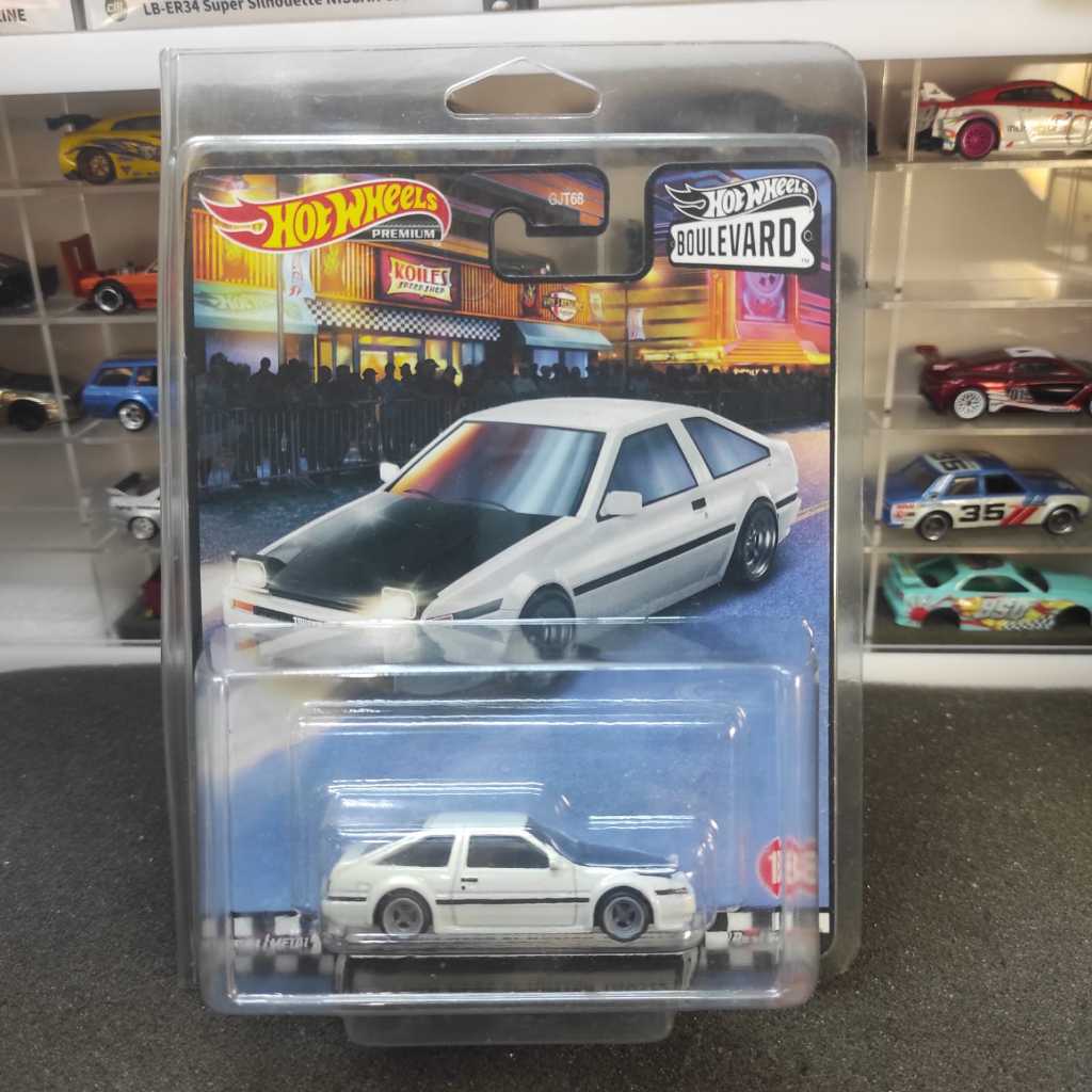 Hotwheels Boulevard Toyota AE86 Sprinter Trueno