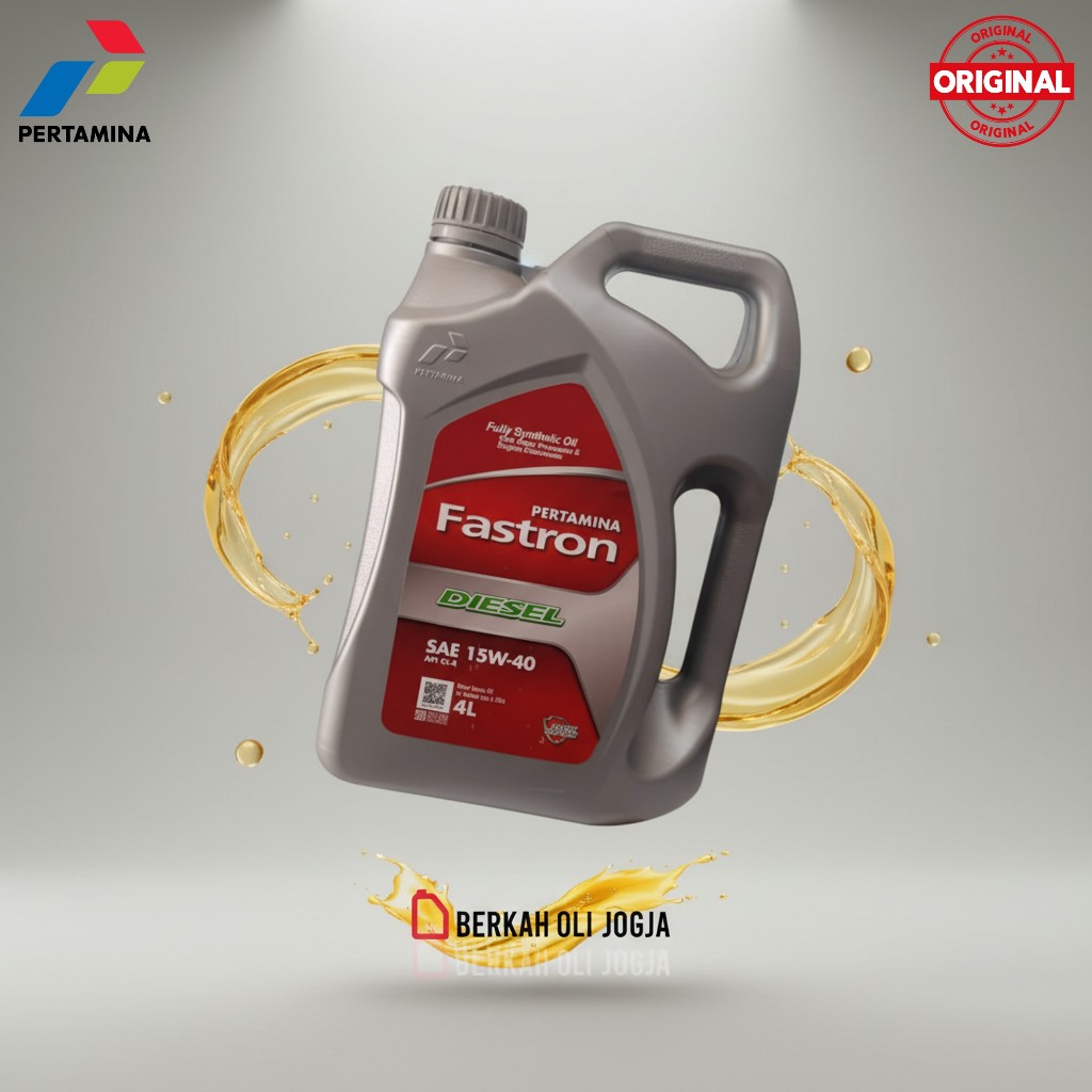 PERTAMINA Fastron Diesel 15W-40 Oli Mobil 4L Original