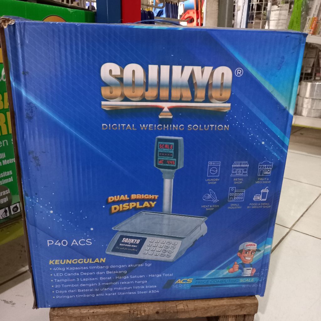 TIMBANGAN DIGITAL SOJIKYO P40 ACS