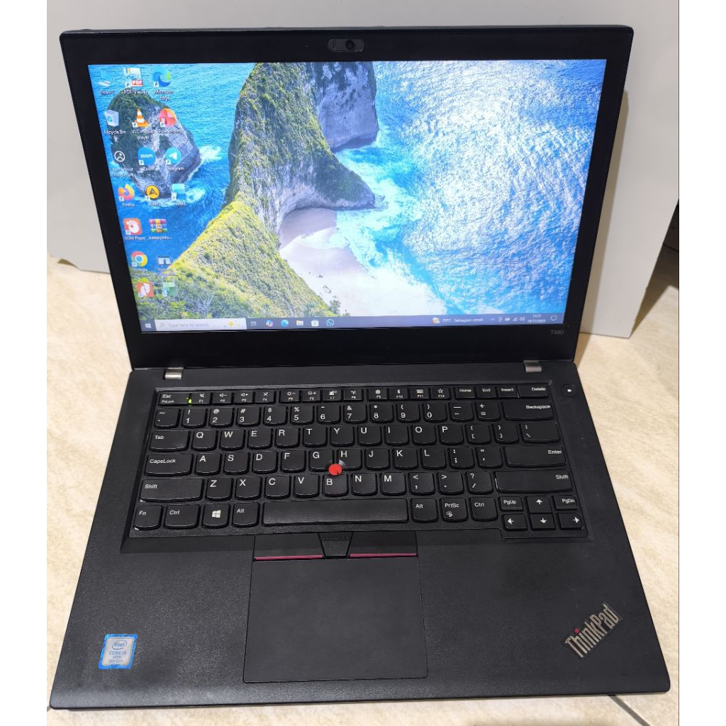 Laptop Second Lenovo Thinkpad T480 Core I5 Gen 8 Laptop Seken Bergaransi