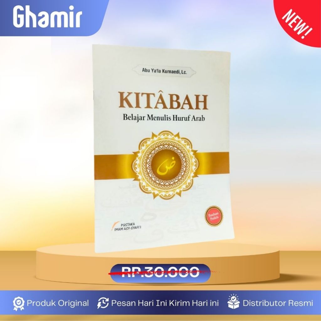 Kitabah - Buku Belajar Menulis Arab Untuk Pemula - Original Pustaka Imam Syafii