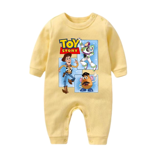 Romper Toy Story Bayi Laki Laki dan Perempuan 2-10 Bulan - Baju Bayi Toy Story