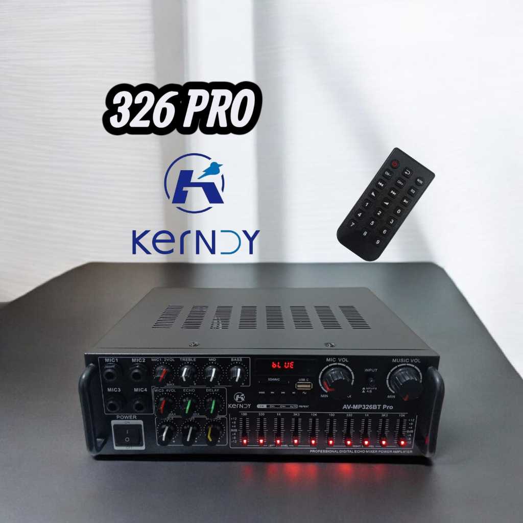 Amplifier KERNDY AV-326BT PRO Bluetooth EQ Audio Karaoke Home Theater Optical/Coaxial KERNDY amplifi