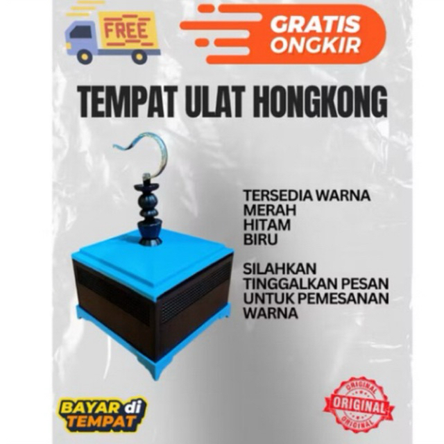 TEMPAT ULAT HONGKONG ATAU ULAT KANDANG
