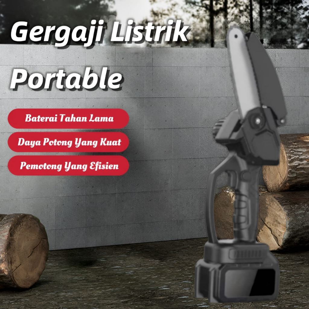 Chainsaw mini 6 Inch Chainsaw Chain Saw Cordless 6 Inch Chainsaw Cordless Chainsaw Gergaji