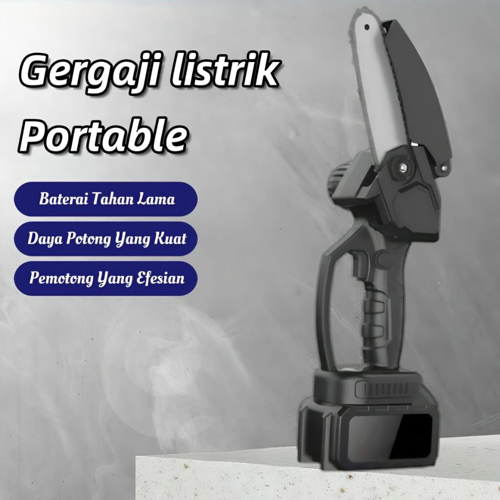 Chainsaw mini 6 Inch Chain Saw Cordless 6 Inch Chains Saw Gergaji