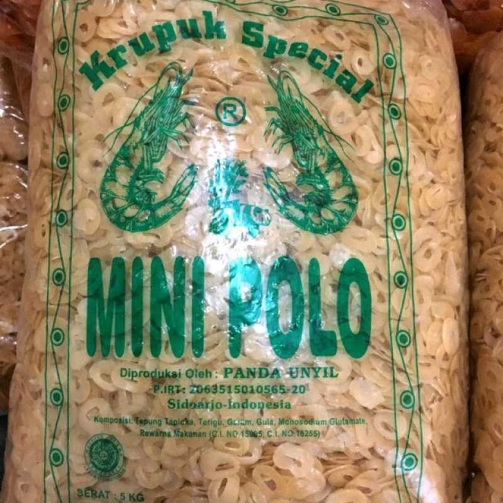 Kerupuk Udang Mini Polo 5kg / Kerupuk Udang