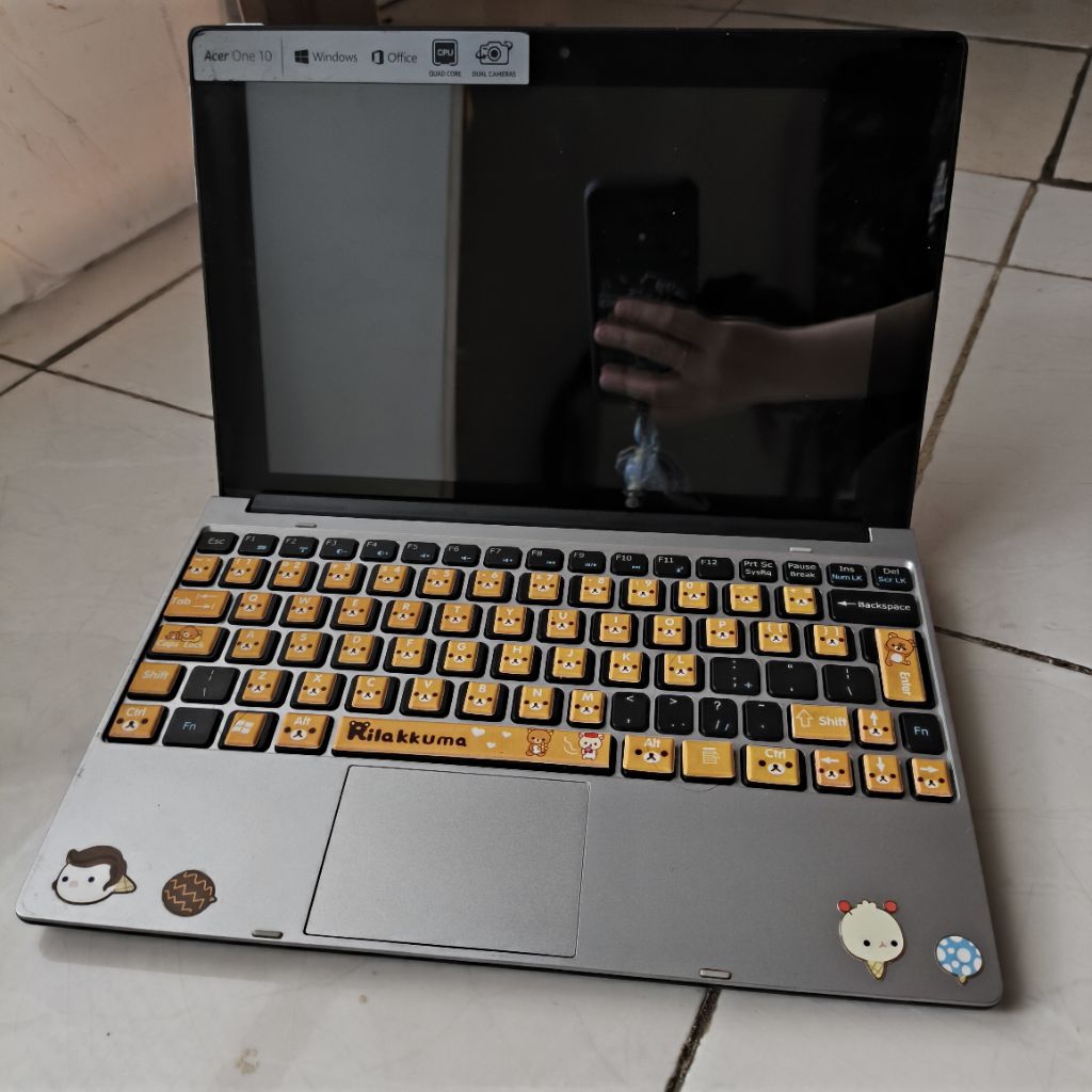 Acer One 10 Tablet Windows RAM 2/32GB Hard disk HDD 500GB Keyboard Laptop Komputer Intel Atom