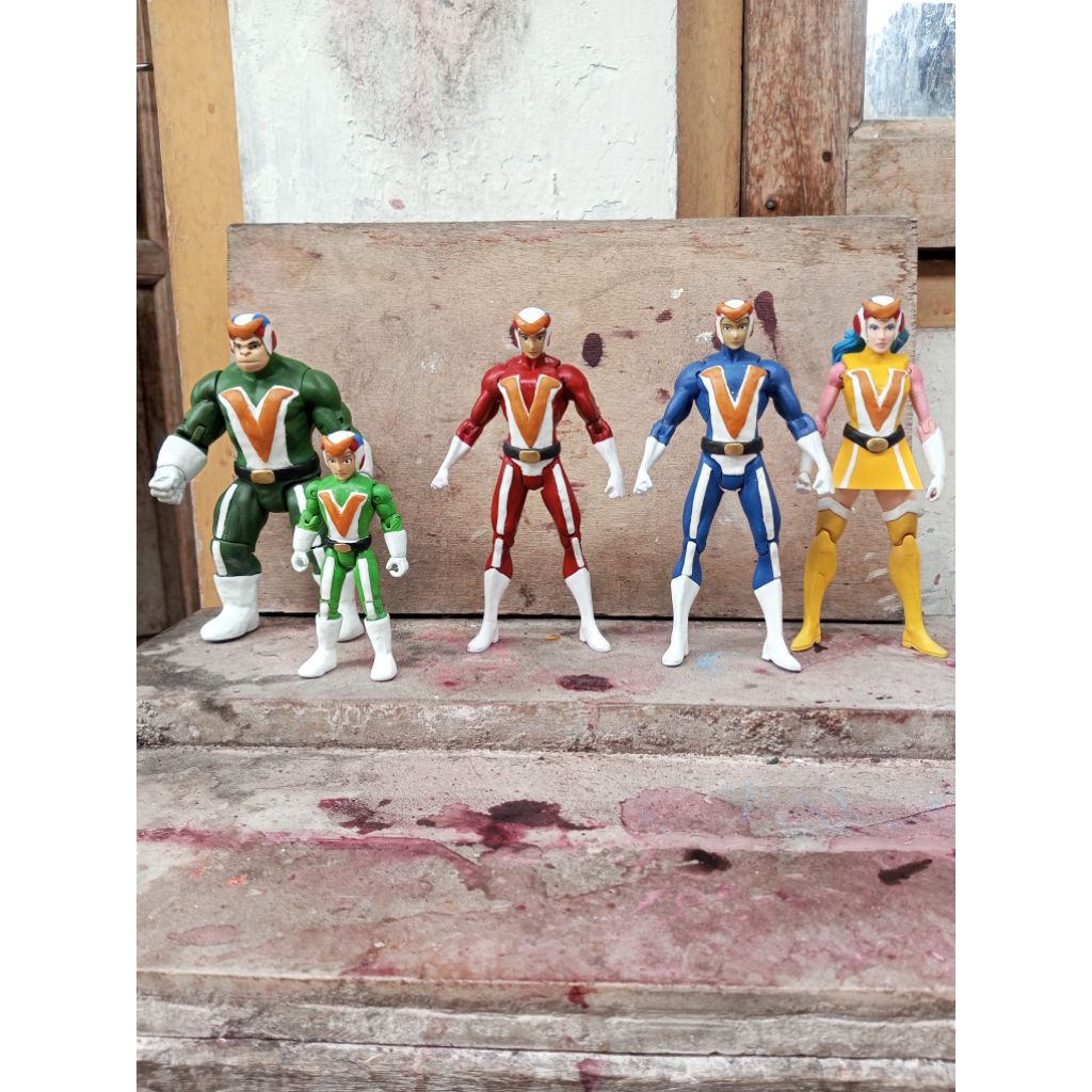Action figure voltes v pilot # Mecha robot jadul vintage toys godsigma toys retro